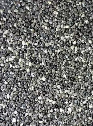 Granulat de marbre teinte Gris foncé 2/4 mm pour moquette de pierre
